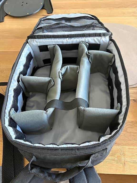Fotorucksack zu verschenken