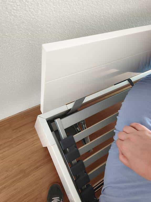 120cm Bett ohne Matratze