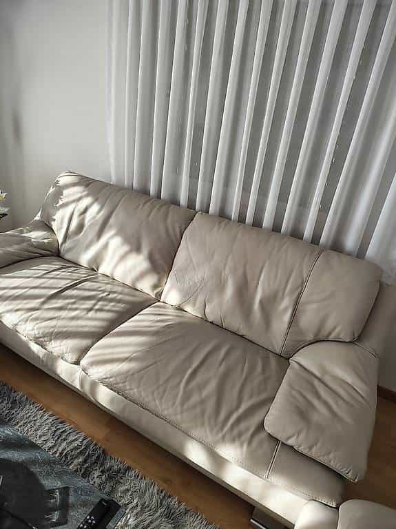 3 Stk. Echtleder Sofa Gratis