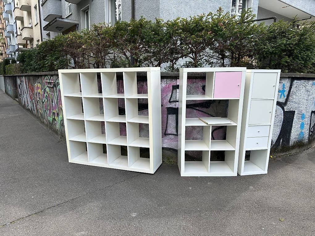 Diverse IKEA KALLAX weiss zum abholen