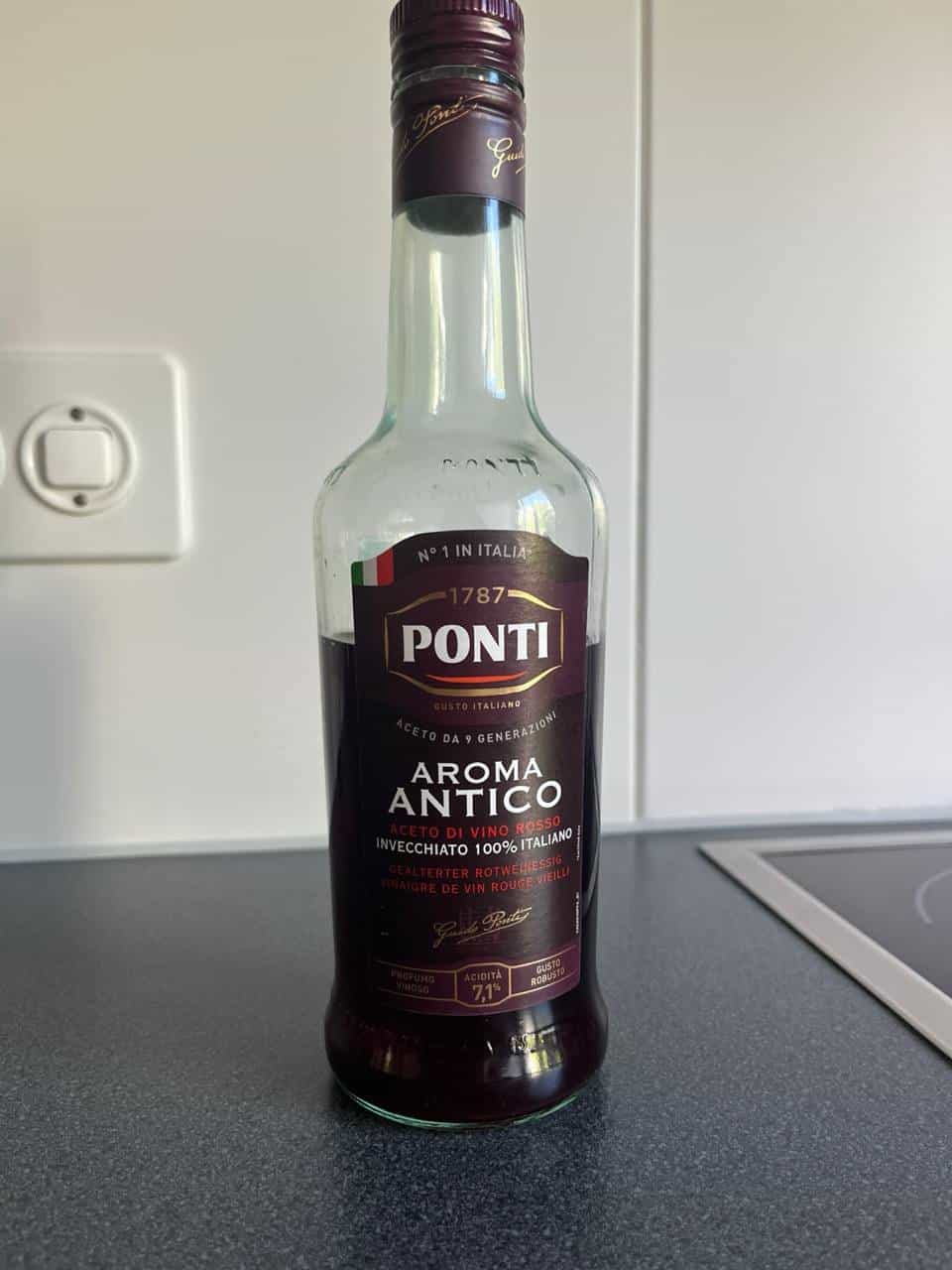 Rotweinessig Ponti zu verschenken