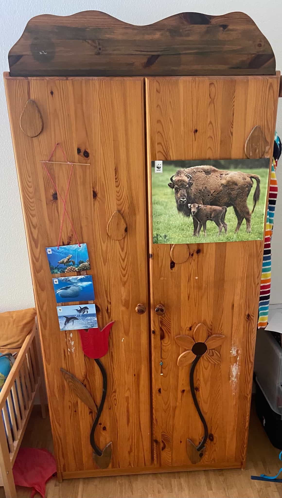 Holzschrank Kiefer natur