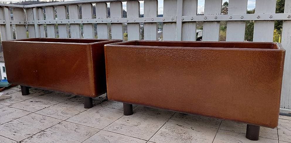 2 Pflanztöpfe 100 x 40 x 40 cm