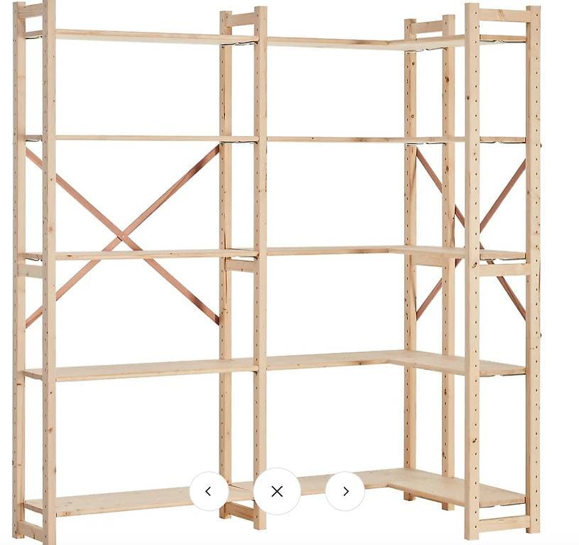 Holzregal WASA: gratis abzugeben
