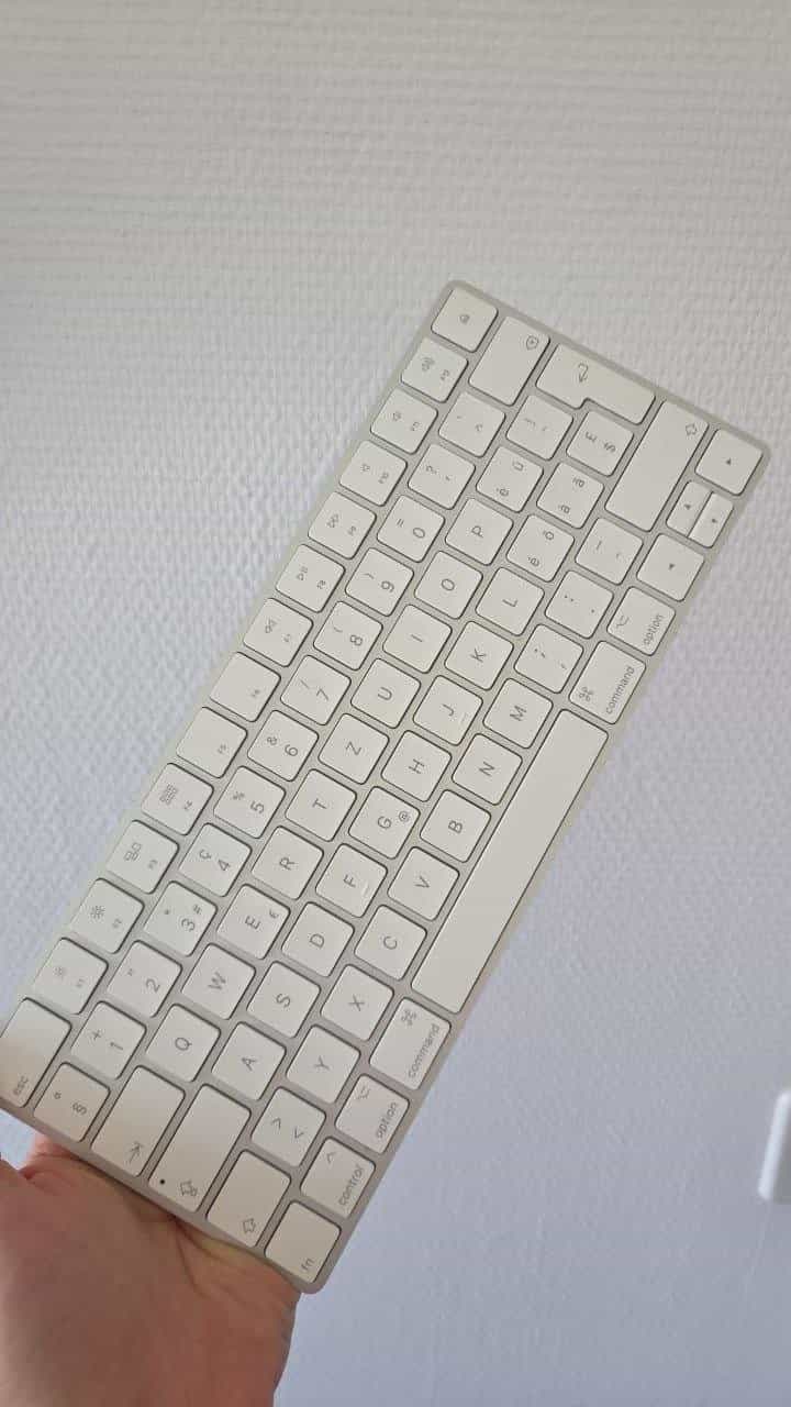Clavier Mac QWERTZ rechargeable Lightning