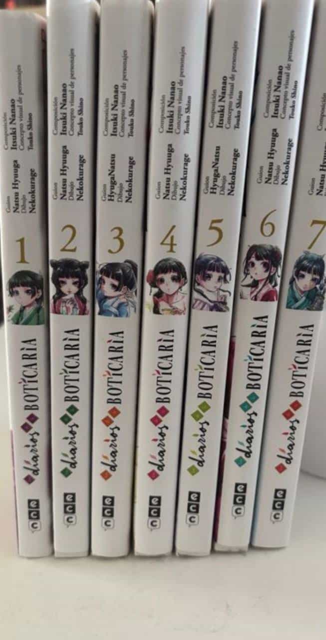 Apothecary Diaries Manga 1-15 Spanisch