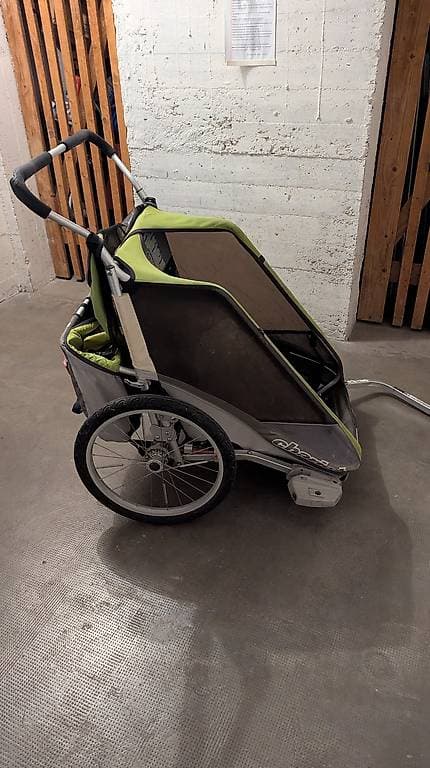 Veloanhänger Chariot Thule Cougar für zwei Kinder - GRATIS