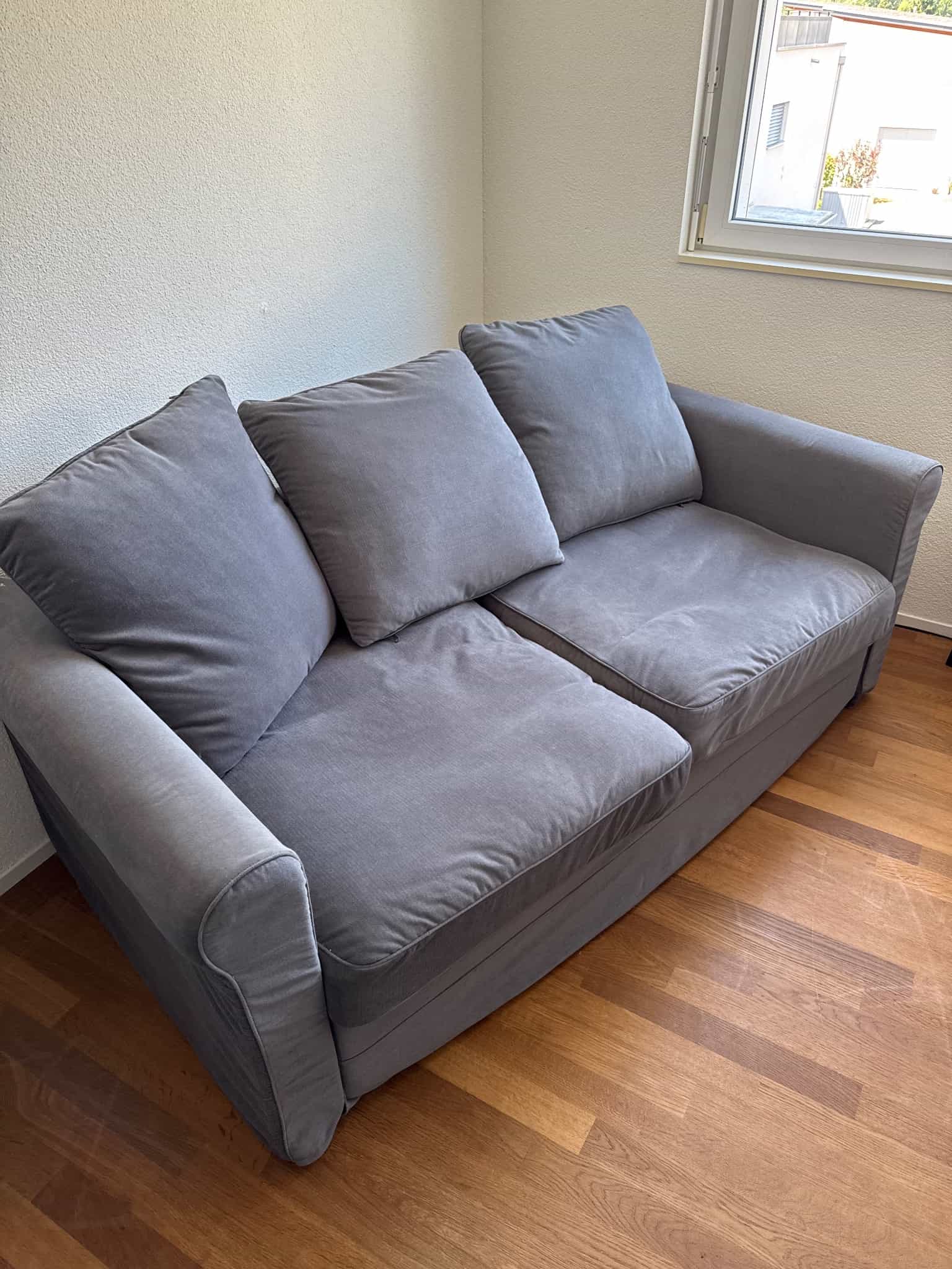Schlafsofa IKEA Friheten, grau