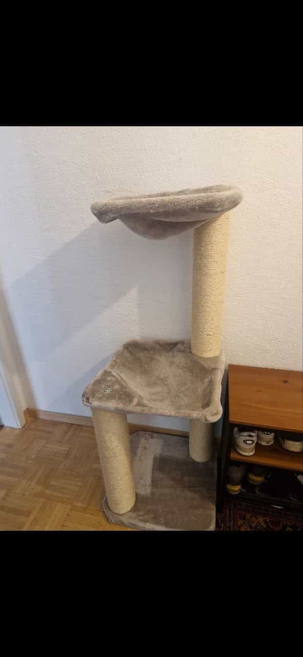 Kleiner Kratzbaum für Katzen