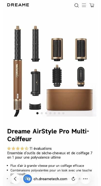 Dreame air style Pro
