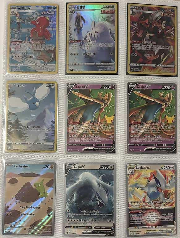 Cartes pokémons 2