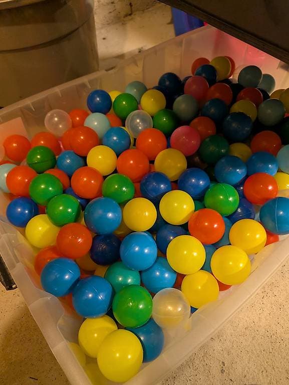 Boules plastiques