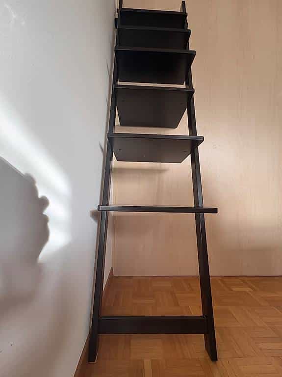 IKEA HJÄLMAREN Regal Schwarzbraun