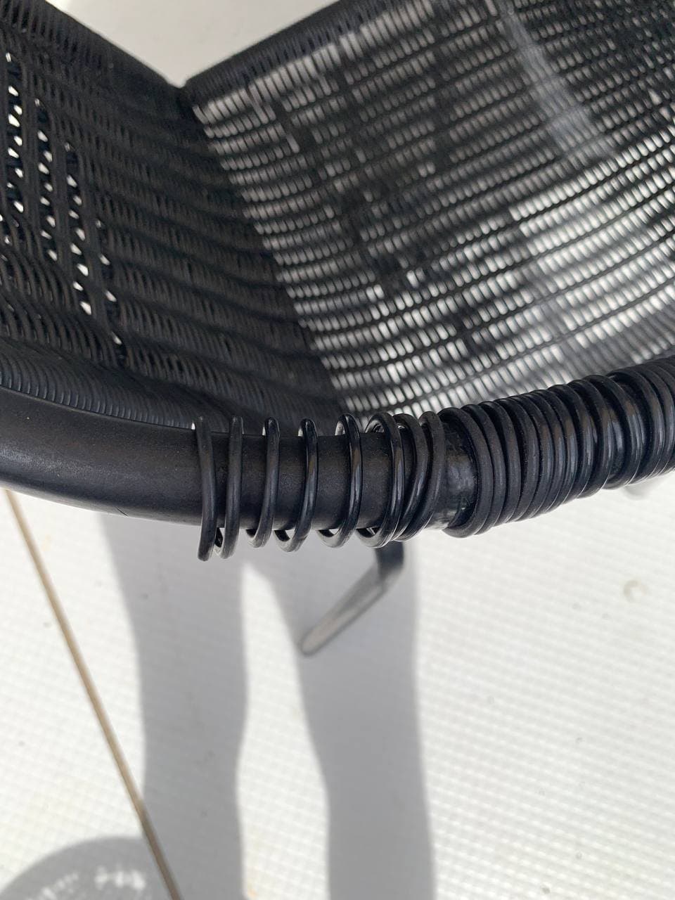 Rattan-Gartenstuhl