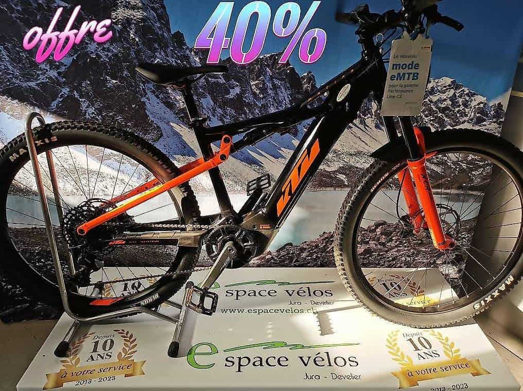 Vélo électrique moteur Bosch CX 750kW KTM
