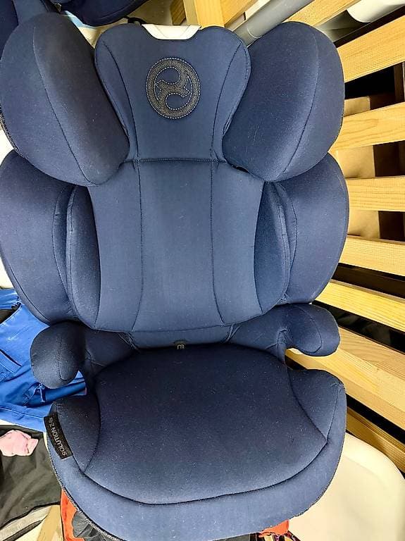 GRATIS!! Cybex Z-Fix Platinum Kindersitz blau. Isofix