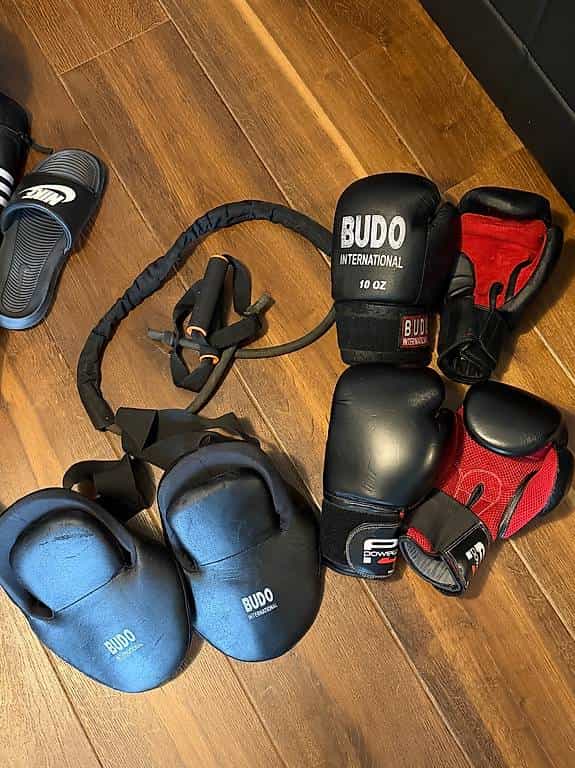 Équipement de boxe à donner