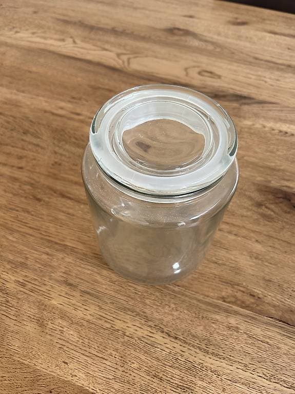 Grosses Vorratsglas - gratis abzugeben