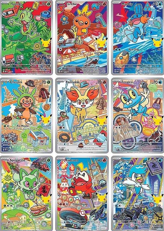 Échange Pokémon First Partner Series 3 (anglais)
