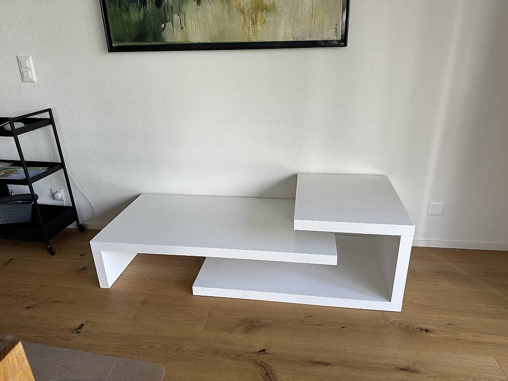 Lowboard / Sideboard weiss hochglanz