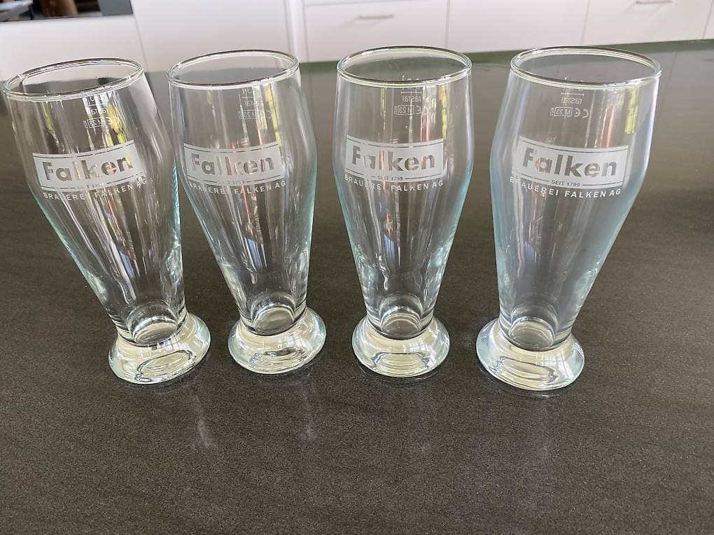 Biergläser Falken Bier