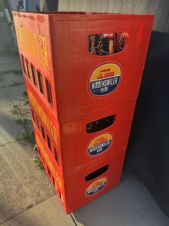 Gratis Bierharassen mit Bügelflaschen (Sammler/Hobbybrauer