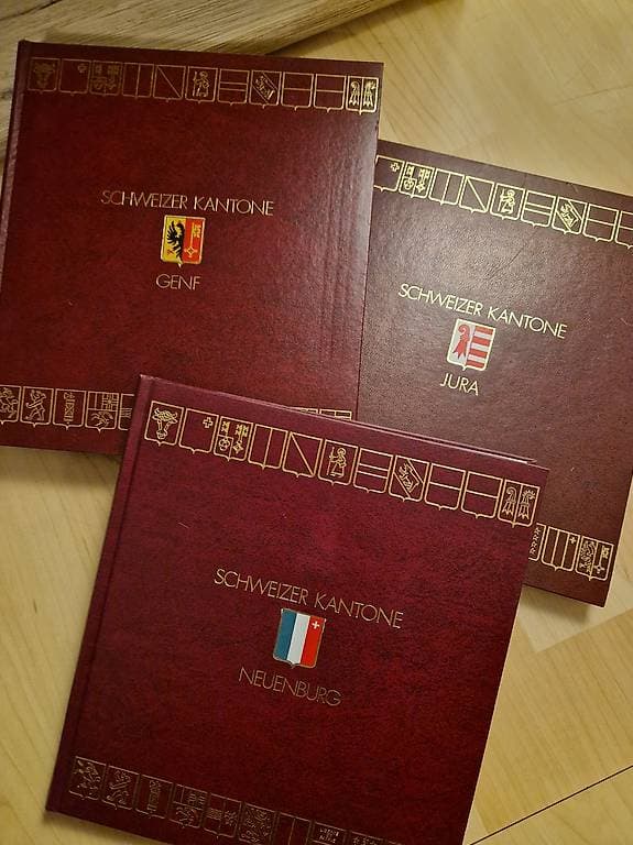 Schweizer Kantone komplette Buchreihe