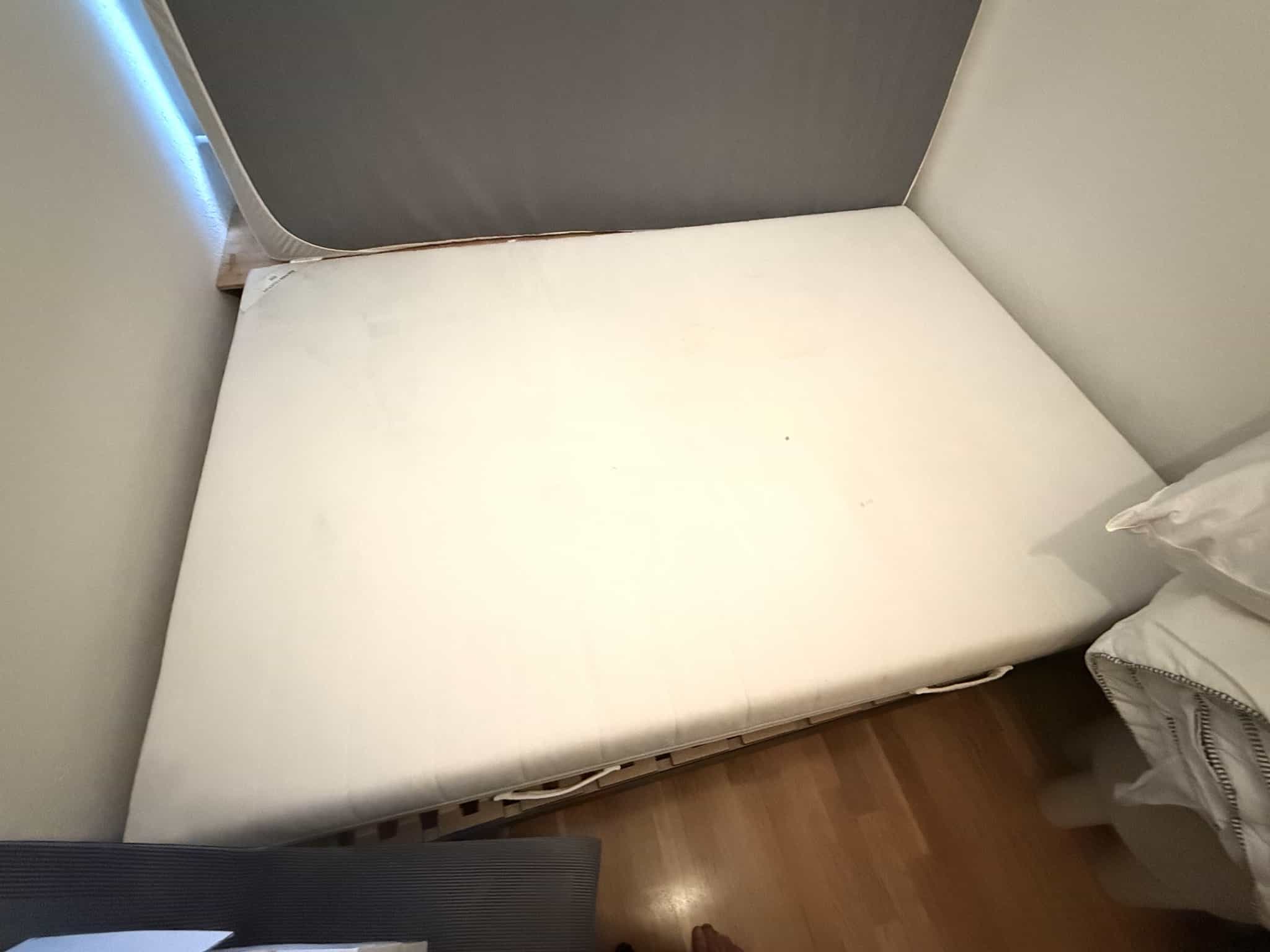 Mattress, white, ikea, SULTAN FIDJETUN, 140x200