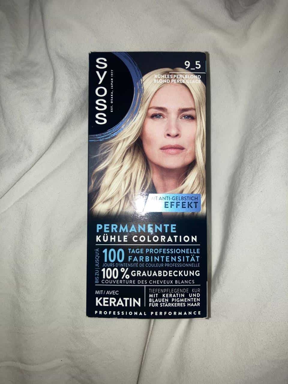 Syoss Haarfarbe 9_5 kühles Perlblond