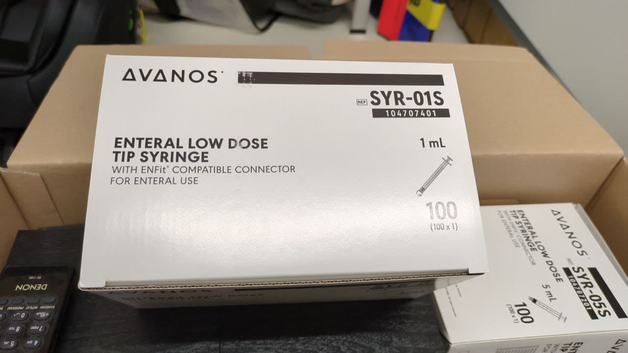 1ml und 5ml Low Dose Spritzen