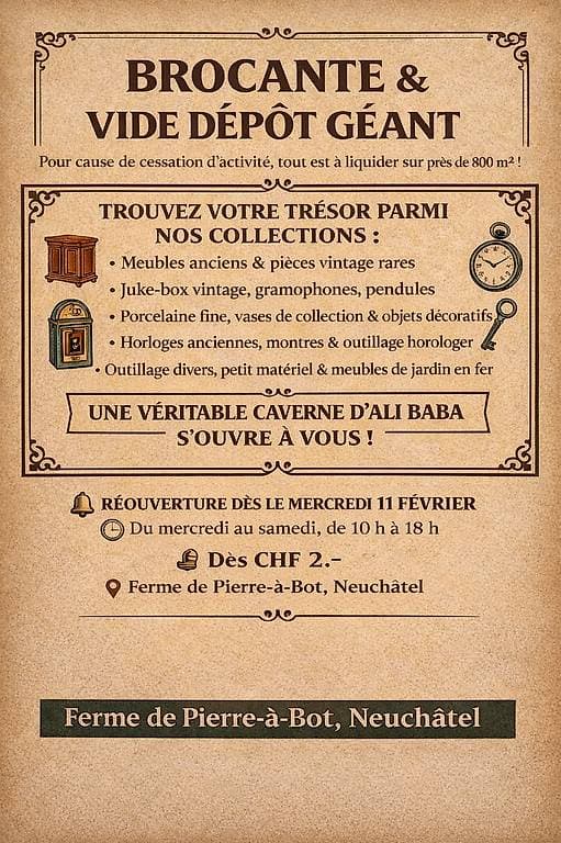 Brocante Ferme de Pierre-à-Bot