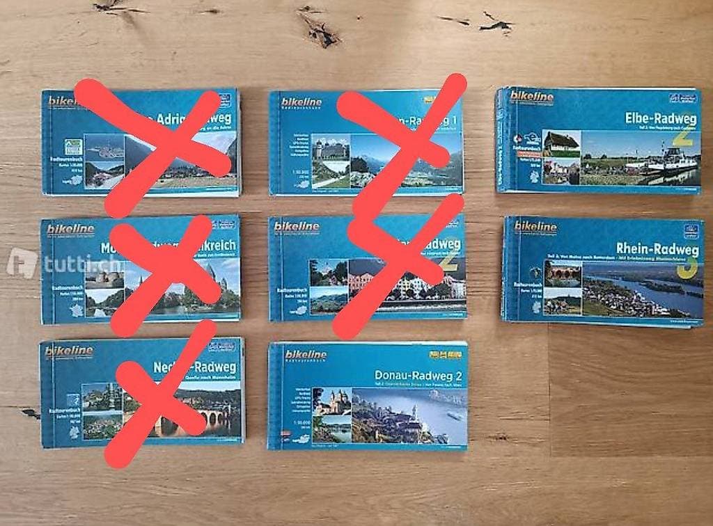 Bikeline Bücher/Karte