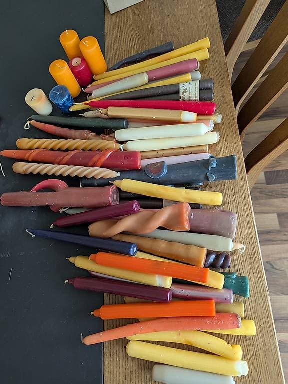 Kerzen alt, evtl. Zum Basteln