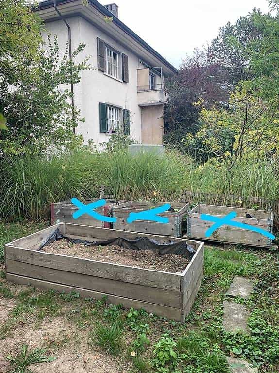 Grosses Hochbeet