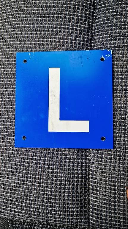 Lernfahrschild