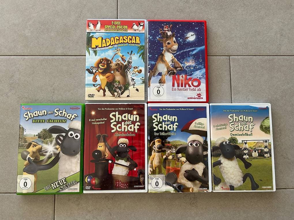 Diverse Kinderfilme DVD's