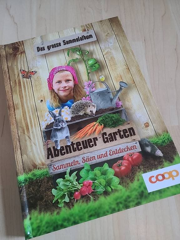 Sammelalbum 'Abenteuer Garten'
