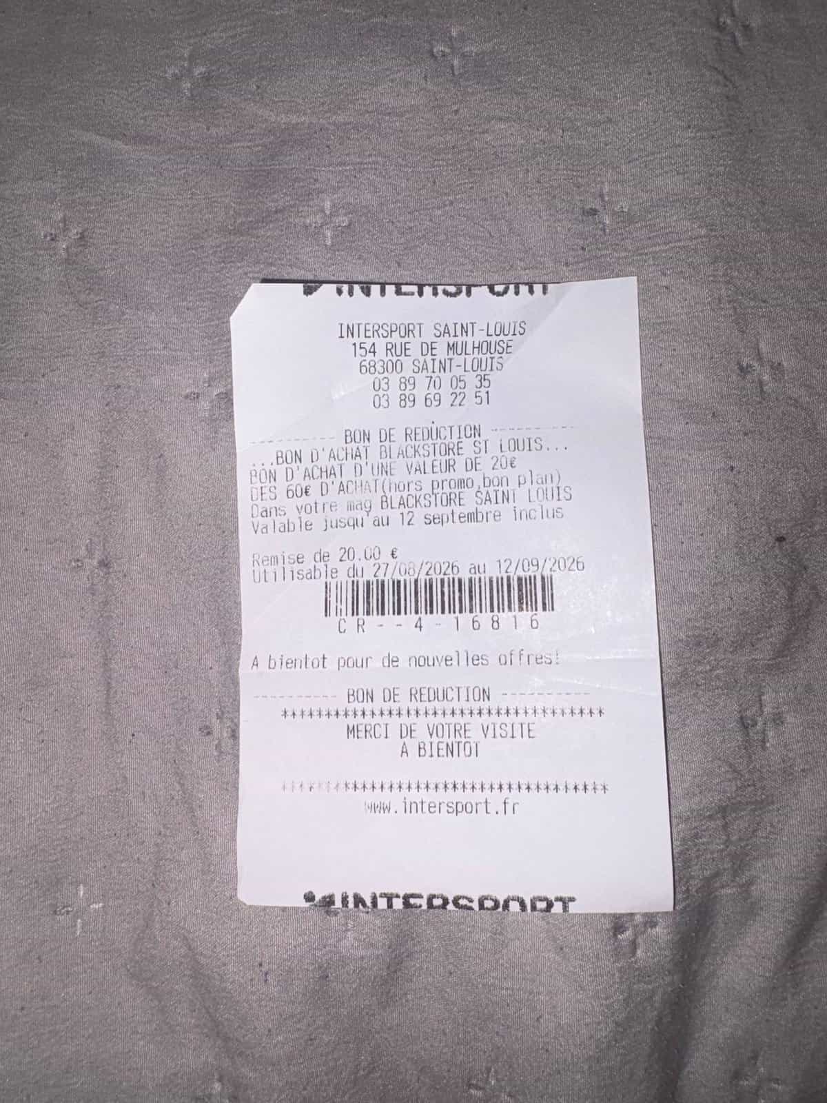 20€ Gutschein BLACKSTORE gratis