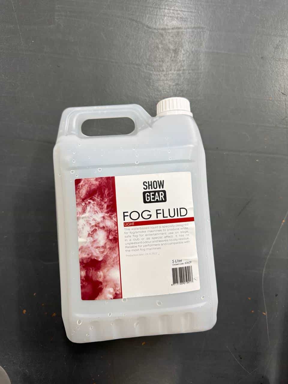 Show Gear Fog Fluid Light 5 Liter