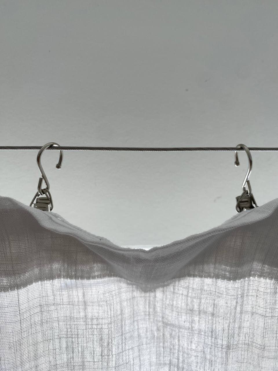 2 Vorhänge 140x140 cm