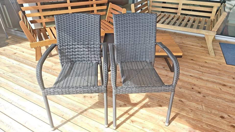 Gartenstühle aus Polyrattan