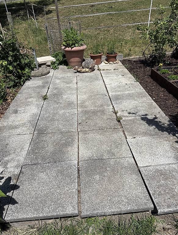 Betonplatten/ Beton pflanzgefässe