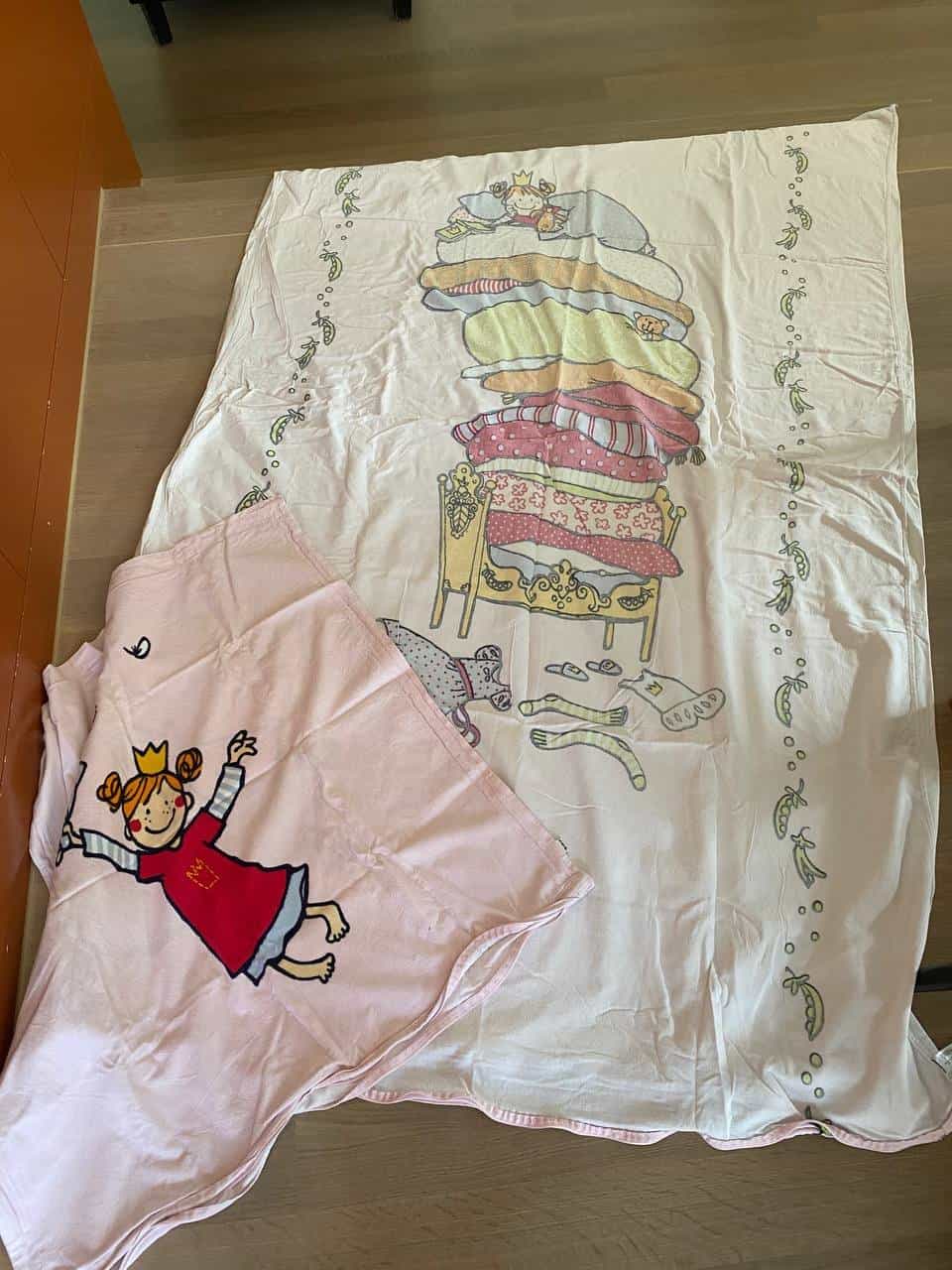 Prinzessin auf der Erbse Bettzeug gratis