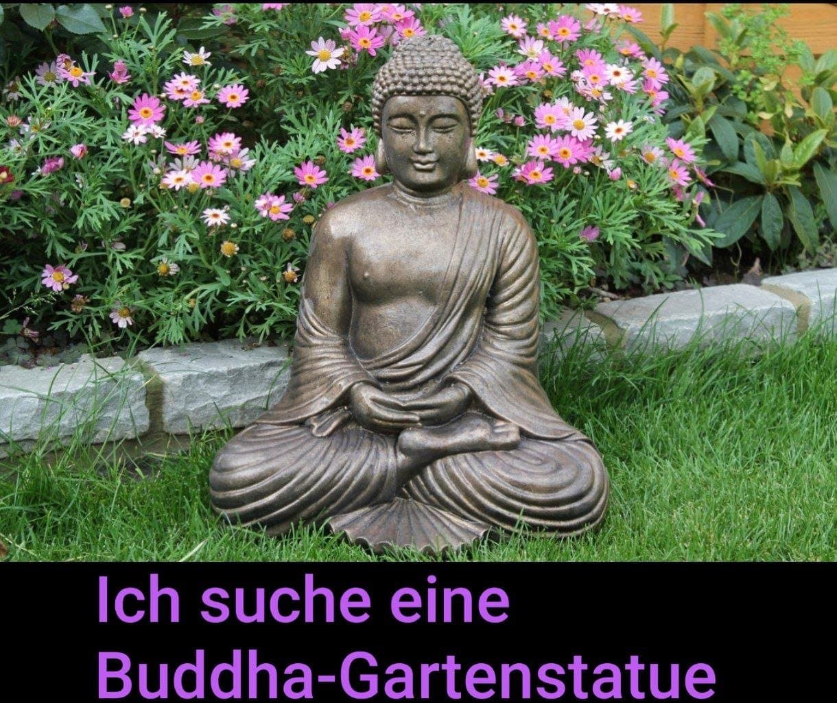 Buddha-Gartenfigur